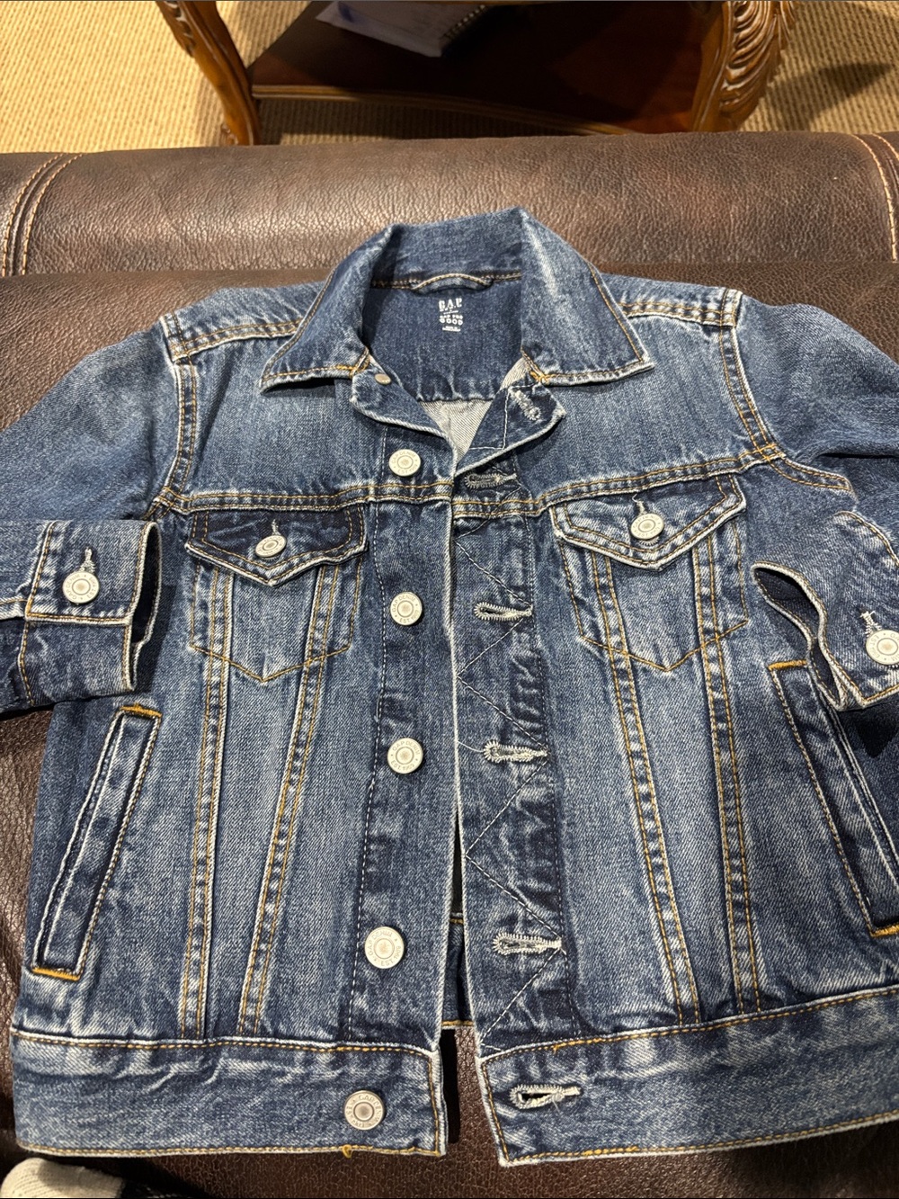 GAP Kids Dark Blue Denim Jacket
